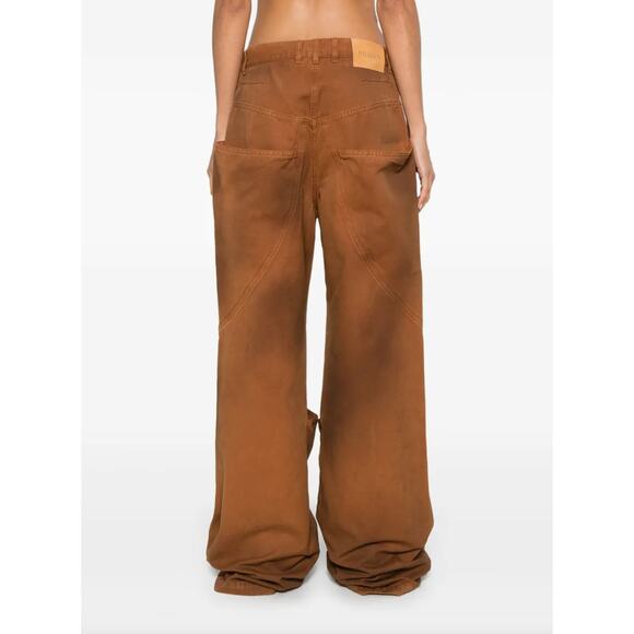 THE ATTICO Khaki Long Pants - Picture 3 of 16